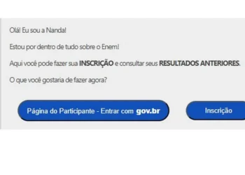 Exame Nacional do Ensino Médio, inscrições para o exame, Página do Participante