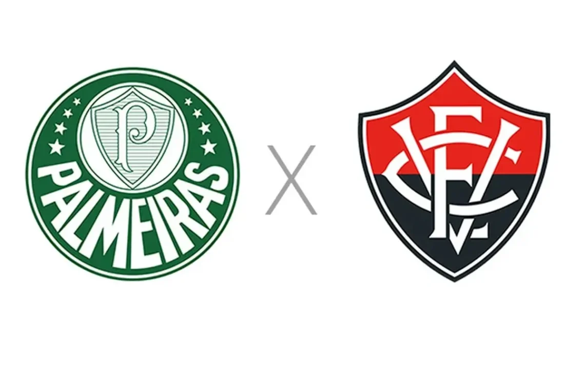 Palmeiras versus Vitória;