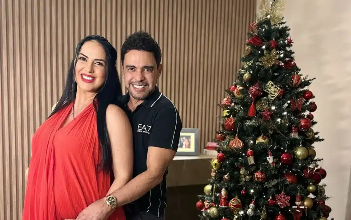 Graciele Lacerda e Zezé Di Camargo — Foto: Reprodução/Instagram - Todos os direitos: © Revista Quem