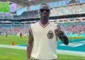 Vinicius Jr. vai a jogo do Miami Dolphins na NFL e ganha elogio: 'Melhor do mundo!' - Foto: @ ESPN - Todos os direitos: @ ESPN