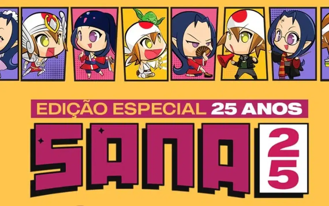 Sana 2025, Feira Geek, Evento Sana'